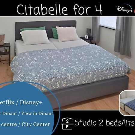 O Reflets - Citabelle For 4 - Studio 2 Rooms View "Citadelle" Dinant Esterno foto